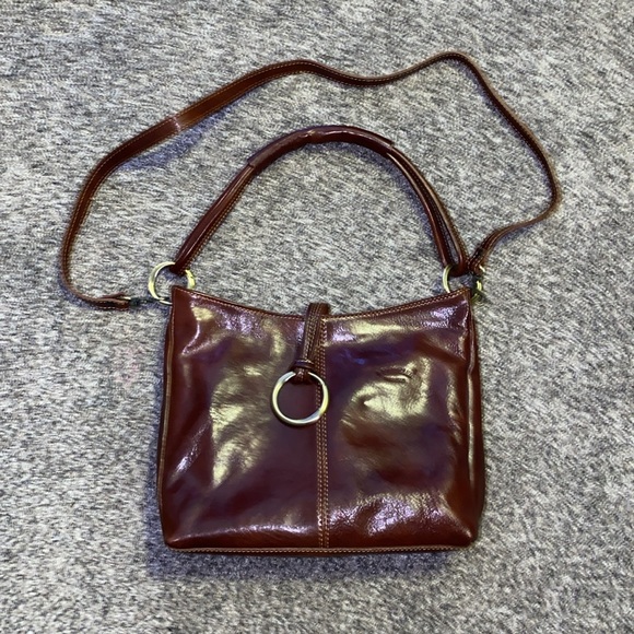 Italian leather crossbody purse. - Picture 5 of 9